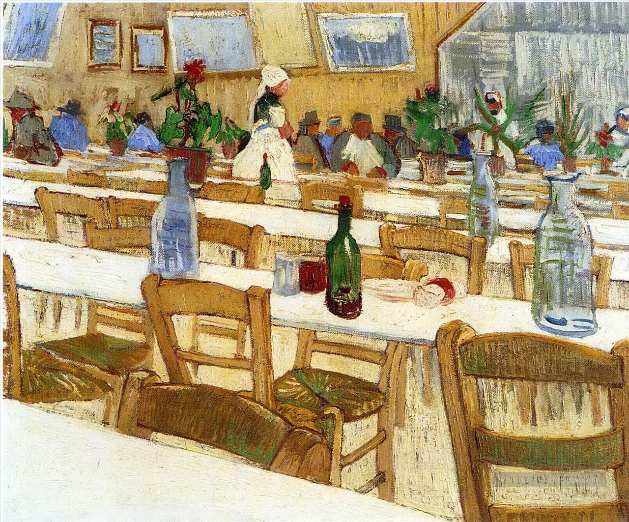 Intérieur d’un restaurant Vincent van Gogh Peintures à l'huile